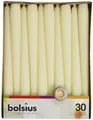 Produktbild: bolsius Spitzkerzen, 24,5cm lang 23,5mm Ø 30er Pack, Elfenbein