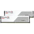 Produktbild: G.SKILL Ripjaws S5 weiß DIMM Kit 64GB, DDR5-6000, CL30-40-40-96, on-die ECC