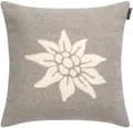 Produktbild: DAVID FUSSENEGGER Kissenhülle Kissenbezug Kissen Edelweiß rauch 40 x 40 cm