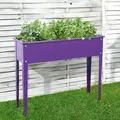 Produktbild: Metall-Hochbeet Gr. 3anthrazit matt100 x 40 x 80 cmBeschaffungsartikel