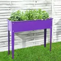 Produktbild: Floraworld Metall-Hochbeet Größe 3 anthrazit matt 100 x 40 x 80 cm