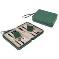 Produktbild: Backgammon Thasos, Reise, Kunstleder, magnetisch, mit Tragegriff