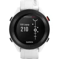 Produktbild: Garmin S12 Golf-Uhr weiß/schwarz Schlagweitenmessung GPS Smartwatch 1,3 Zoll NEU
