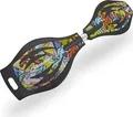 Produktbild: SCHILDKRÖT Waveboard Good Vibes Graffiti großes Kunststoff-Deck, mit Anti-Rutsch Struktur, - 1 Stück (510801)