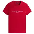 Produktbild: Tommy Hilfiger T-Shirt TOMMY LOGO aus reiner Baumwolle rot M (48)