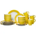 Produktbild: RitzenhoffundBreker Tafelservice Doppio, Kombiservice für 6 Personen, gelb, rund, 24-teilig