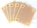 Produktbild: 5er Set Mini-Lötplatinen 202 Kontakte z.B. für Frequenzweichen Platine PCB DIY
