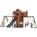 Produktbild: Backyard Spielturm Discovery Skyfort II Schaukeln Rutsche Klettergerüst Turm