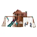 Produktbild: Spielturm, Spielhaus mit Rutsche, Schaukel, Trapezstange, Backyard Discovery