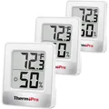 Produktbild: ThermoPro TP49W-3 Thermo-/Hygrometer Weiß TP49W-3 3 St.