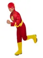 Produktbild: Rubie's Official DC Superhero The Flash Deluxe Kinderkostüm, Kindergröße Large, Alter 7-8 Jahre. Karneval