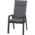 Produktbild: Siena Garden Valencia Dining Gartenstuhl Aluminium/Textil inkl. Kissen - Anthrazit