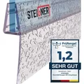 Produktbild: STEIGNER Duschdichtung, 120cm, Glasstärke 3,5/4/ 5 mm, Gerade PVC Ersatzdichtung für Dusche, UK04