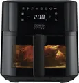 Produktbild: Caso Heißluftfritteuse AirFry 6.0, Schwarz 1,2 kg / 6l 1700 Watt