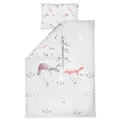 Produktbild: Julius Zöllner Bettwäsche 100x135 + 40x60 Woodlife NEU