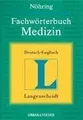 Produktbild: Langenscheidt Fachwörterbuch Medizin, Deutsch - Englisch... | Buch | Zustand gut