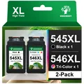 Produktbild: 545 546 XL Multipack Patronen Kompatibel für Canon Druckerpatronen 545 546 PG...