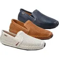 Produktbild: Pikolinos 09Z-3100 Jerez Herren Slipper Leder Halbschuhe, Größe:46 EU, Farbe:Weiß - Weiß - 46