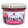 Produktbild: Zwergenwiese Bio Streich Aufstrich Rote Bete-Meerrettich, 180 g