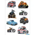 Produktbild: HERMA Sticker Fahrzeuge (24 Sticker) (3085)
