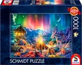 Produktbild: Schmidt Spiele Puzzle Lagerfeuerromantik unterm Sternenhimmel, 1000 Puzzleteile, Made in Germany