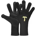 Produktbild: T1TAN Torwarthandschuhe Erwachsene, Fingerschutz, REBEL Black-Out, Größe 6-11 schwarz 6