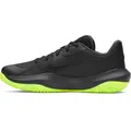 Produktbild: Under Armour Unisex Lockdown 7 Low, leichter Basketball Schuh, robuste Sportschuhe für Outdoor- und Hallensport, atmungsaktive Turnschuhe,Black / Black / Metallic Black,43