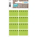 Produktbild: HERMA 3775 Tiefkühletiketten Eiskristalle grün Selbstklebend Gefrieretiketten