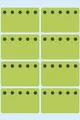Produktbild: Tiefkühletiketten 26x40mm grün 48 Stück