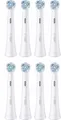 Produktbild: Oral-B iO Ultimate Clean White elektrische Zahnbürstenaufsätze, 8 Stück.