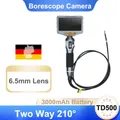 Produktbild: Teslong TD500 6.5mm WIFI Automotive Inspection Camera 210° Steering Endoscope DE