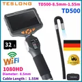 Produktbild: Teslong Endoskopkamera 8.5mm 210° Drehbar Endoskop 5.0 Zoll LCD-Bildschirm WIFI