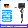 Produktbild: TESLONG TD500 6,5 mm Dual-Objektiv-Gelenk-Endoskop-Kamera mit Zwei-Wege-Funktion