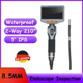 Produktbild: Teslong 8.5mm Endoskopkamera mit Licht 5.0 Zoll LCD-Bildschirm Inspektionskamera