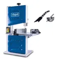 Produktbild: Bandsage zum Holzschneiden 350W 80x200 mit Zubehor Scheppach hbs25