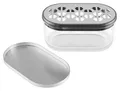 Produktbild: WMF Kitchen Classics Käsereibe Parmesanreibe mit Auffangbehälter Edelstahl