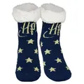 Produktbild: United Labels® Haussocken Harry Potter Hüttensocken Haussocken Logo Sterne Kuschelsocken blau 39-42