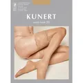 Produktbild: Kunert Satin Look 20 Halterloser Strumpf 1 Paar | S (I) | Cashmere (KU-0540)