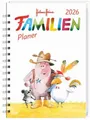 Produktbild: Helme Heine: Familienplaner-Buch A5 2026|Broschiertes Buch