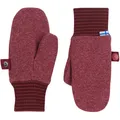 Produktbild: Finkid Kinder Pupujussi Knit Handschuhe (Größe L, rot)