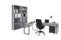 Produktbild: BMG Möbel Büromöbel-Set Office Edition Set 11, (Komplett-Set, 6-tlg), mit Winkelschreibtisch und abschließbaren Aktenschränken