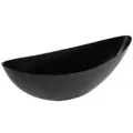 Produktbild: Viana Dekoschale Schwarz Pflanzschiffchen Vase Kunststoff 38,5x12,5x13cm