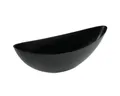 Produktbild: Viana Blumentopf Dekoschale Schwarz Pflanzschiffchen Vase Kunststoff 38,5x12,5x13cm