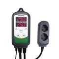 Produktbild: ITC-308 Digitaler Temperaturregler mit fühler, Heizen Kühlen Temperaturschalt...