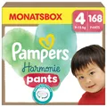Produktbild: Pampers Harmonie Pants Gr.4 Maxi 9-15kg Windeln, 168 Stück, Monatsbox