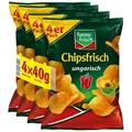 Produktbild: funny-frisch Chips Chipsfrisch ungarisch, Kartoffelchips, je 40g, 4 Tüten