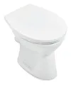 Produktbild: Villeroy & Boch O.novo Flachspül-WC DirectFlush stehend ohne Spülrand 360 x 460 x 395 mm - Weiß Alpin - 7619R001