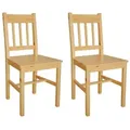 Produktbild: vidaXL Esszimmerstühle 2 Stk. Kiefernholz