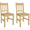 Produktbild: vidaXL Esszimmerstühle 2 Stk Kiefernholz 241514