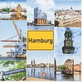 Produktbild: Home Fashion, Hamburg Sights, Lunch-Servietten aufgefaltetes Maß 33 cm x 33 cm, im Viertelfalz, 20 Stück pro Pack